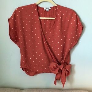 Madewell Wrap Blouse